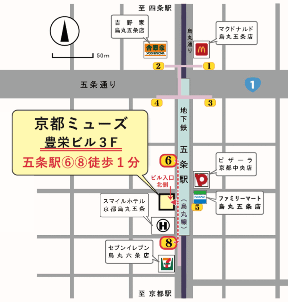 京都ミューズMAP